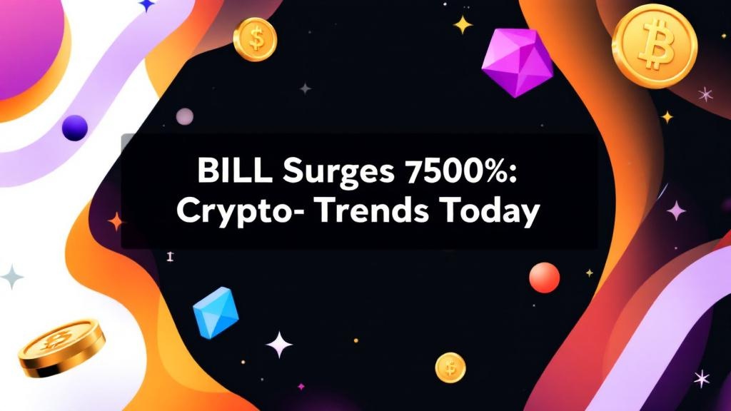 Featured image for BILL Surges 300%: Hottest Crypto Trends Today