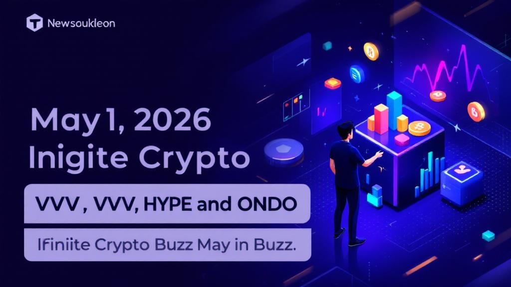 Featured image for VVV, HYPE and ONDO Ignite Crypto Buzz on May , 2026