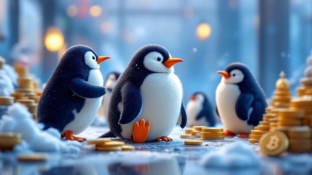 Featured image for Pudgy Penguins Targets Retail Boom Amid Bitcoin Payment Innovations
